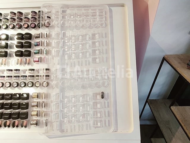 Set van 4 modulaire vitrinekasten - afbeelding 13 van  14