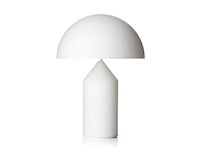 Set van 4 nachtlampen / tafels wit mat 35 x 50 cm - afbeelding 5 van  5
