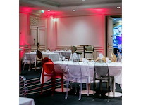 Set van 4 victoria ghost chairs - transparant rood (kartell-inspiratie) - afbeelding 4 van  4