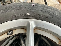 Set van 4 winterbanden firestone winterhawk 195/50 r15 op lichtmetalen velgen - afbeelding 2 van  5