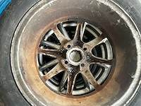 Set van 4 winterbanden firestone winterhawk 195/50 r15 op lichtmetalen velgen - afbeelding 5 van  5