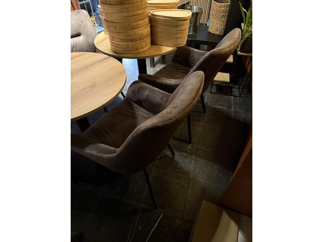 Set van 4 zeteltjes en 2 tafeltjes - afbeelding 7 van  7