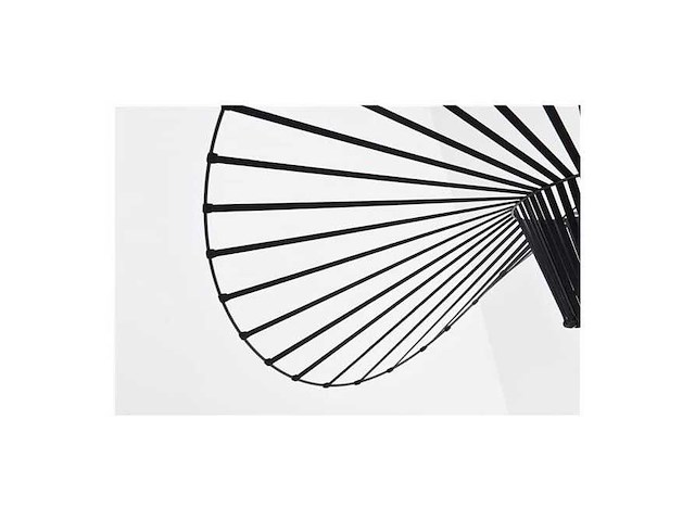 Set van 4 zwarte vola-lampen - inspiration vertigo 80cm diameter - afbeelding 4 van  7