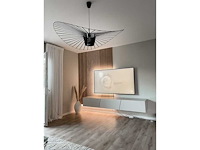 Set van 4 zwarte vola-lampen - inspiration vertigo 80cm diameter - afbeelding 6 van  7