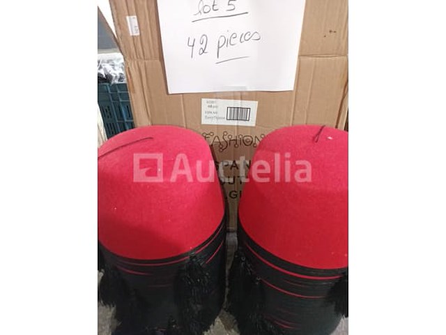 Set van 42 turkse carnavalshoeden - - nieuw set van 60 kerstmutsen - goud en zilver - nieuw - afbeelding 2 van  2