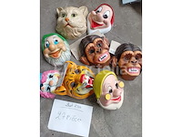 Set van 44 carnavalsmaskers in verschillende oude stijlen set van 27 old style carnivalsmaskers - nieuw - afbeelding 4 van  4