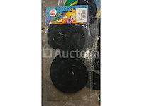 Set van 48 confettikanonnen - gloednieuwe partij van 7 grote confettikanonnen - gloednieuw pakje van 12 pakjes confettipistolen - nieuwe set van 8 pakken vallende spoelen - nieuwe set van 70 pakjes feestelijke en decoratieve items - nieuwe diverse - afbeelding 3 van  5