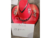 Set van 5 cowboyhoeden - gloednieuw lot van 10 cowboyhoeden - gloednieuw set van 6 cowboyhoeden - gloednieuw lot van 5 cowboyhoeden - nieuwe lot van 5 cowboyhoeden - gloednieuw lot van 9 cowboyhoeden - nieuwe lot van 9 cowboyhoeden - nieuw lot van 9 cowboyhoeden - nieuw set van 15 cowboyhoeden - nieuw - afbeelding 6 van  7