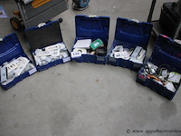 Set van 5 gereedschapskoffers - elektronica componenten, kabels - afbeelding 1 van  3