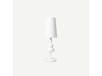 Set van 5 josephine metala tafellampen - wit - afbeelding 2 van  5