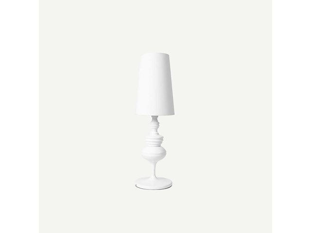 Set van 5 josephine metala tafellampen - wit - afbeelding 2 van  5