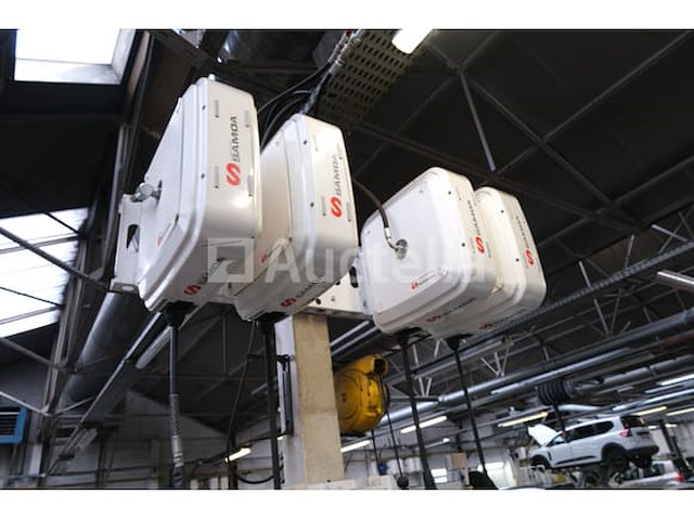 Set van 5 samoa wandslangenhaspels - afbeelding 7 van  9