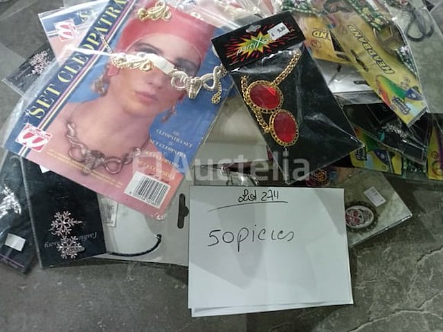 Set van 50 carnavalsjuwelenpakketten - nieuw set van 70 carnavalsjuwelenpakketten - nieuw - afbeelding 2 van  2