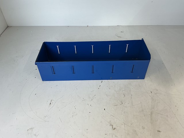 Set van 51 gebruikte metalen schafer magazijnbakken - afbeelding 5 van  5