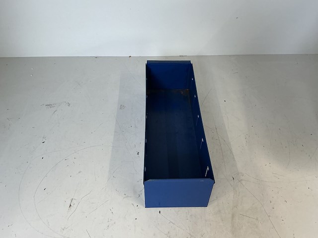 Set van 54 gebruikte metalen schafer magazijnbakken - afbeelding 3 van  4