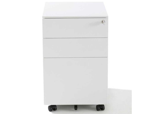 Set van 6 bureauvoetstukken wit (nieuw) - afbeelding 3 van  4