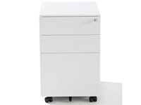 Set van 6 bureauvoetstukken wit (nieuw) - afbeelding 3 van  4