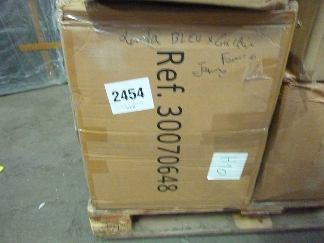 Set van 6 fluwelen stoelen in kleuren blauw x2, donkergrijs x2, lichtgrijs, geel - afbeelding 6 van  6