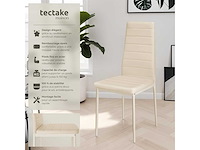 Set van 6 moderne eetkamerstoelen - afbeelding 5 van  5