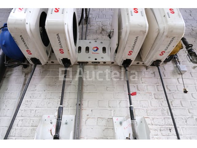 Set van 6 samoa muur slangrollen - afbeelding 9 van  9