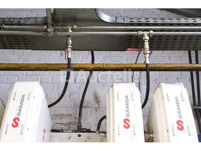 Set van 6 samoa muur slangrollen - afbeelding 11 van  11