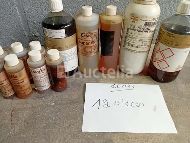 Set van 60 flessen van 28 ml met verschillende smaken - nieuw set van 12 flessen van verschillende smaken - nieuw - afbeelding 3 van  3