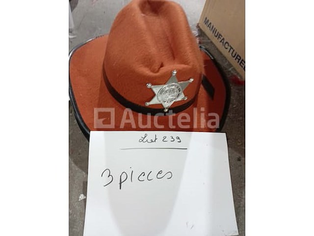 Set van 7 cowboyhoeden - nieuwe set van 6 strocowboyhoeden - nieuwe set van 8 cowboyhoeden - nieuw set van 3 cowboyhoeden - nieuwe set van 3 cowboyhoeden - nieuwe lot van 12 hoogwaardige cowboyhoeden - nieuw - afbeelding 1 van  6