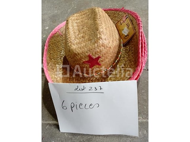 Set van 7 cowboyhoeden - nieuwe set van 6 strocowboyhoeden - nieuwe set van 8 cowboyhoeden - nieuw set van 3 cowboyhoeden - nieuwe set van 3 cowboyhoeden - nieuwe lot van 12 hoogwaardige cowboyhoeden - nieuw - afbeelding 2 van  6