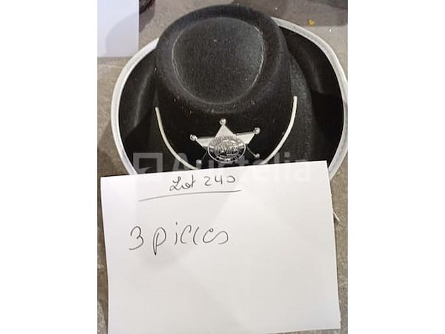 Set van 7 cowboyhoeden - nieuwe set van 6 strocowboyhoeden - nieuwe set van 8 cowboyhoeden - nieuw set van 3 cowboyhoeden - nieuwe set van 3 cowboyhoeden - nieuwe lot van 12 hoogwaardige cowboyhoeden - nieuw - afbeelding 6 van  6