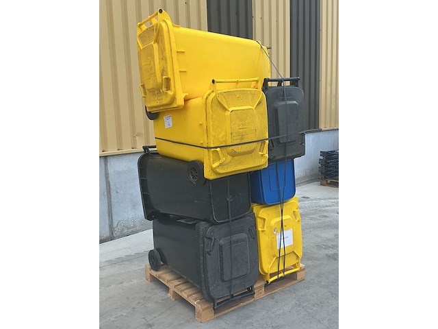 Set van 7 rolcontainers 240l - afbeelding 1 van  4