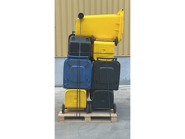 Set van 7 rolcontainers 240l - afbeelding 3 van  4