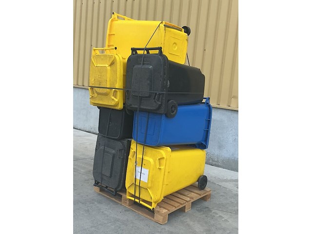 Set van 7 rolcontainers 240l - afbeelding 4 van  4