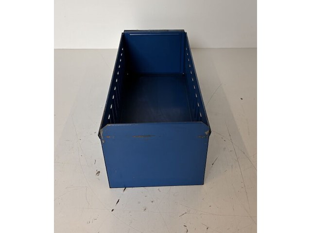 Set van 70 gebruikte metalen schafer magazijnbakken - afbeelding 5 van  5