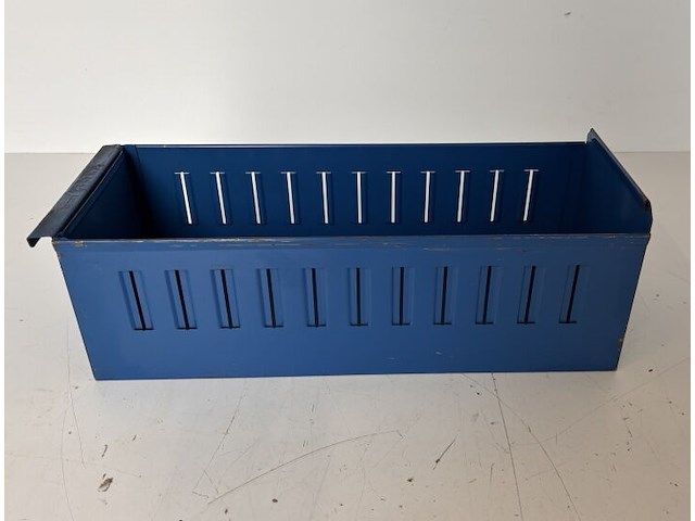 Set van 70 gebruikte metalen schafer magazijnbakken - afbeelding 4 van  5