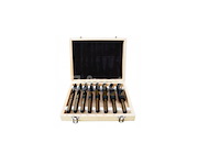 Set van 8 kobalt hss bits (metaal) falon-tech