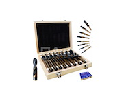 Set van 8 kobalt hss bits (metaal) falon-tech - afbeelding 2 van  2