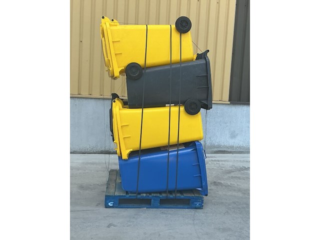 Set van 8 rolrotainers 240l - afbeelding 2 van  6