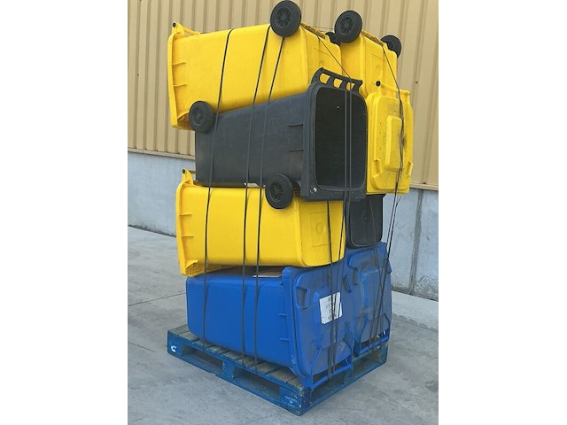 Set van 8 rolrotainers 240l - afbeelding 4 van  6