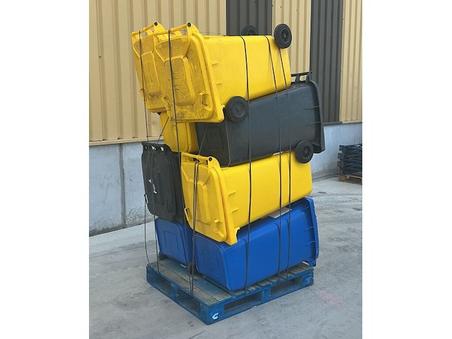 Set van 8 rolrotainers 240l - afbeelding 5 van  6