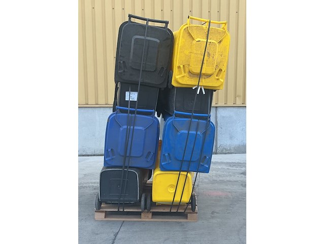 Set van 8 rolrotainers 240l - afbeelding 3 van  4