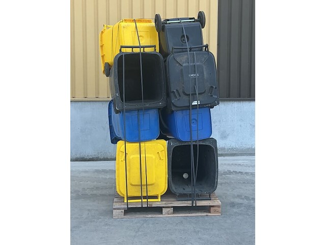 Set van 8 rolrotainers 240l - afbeelding 4 van  4