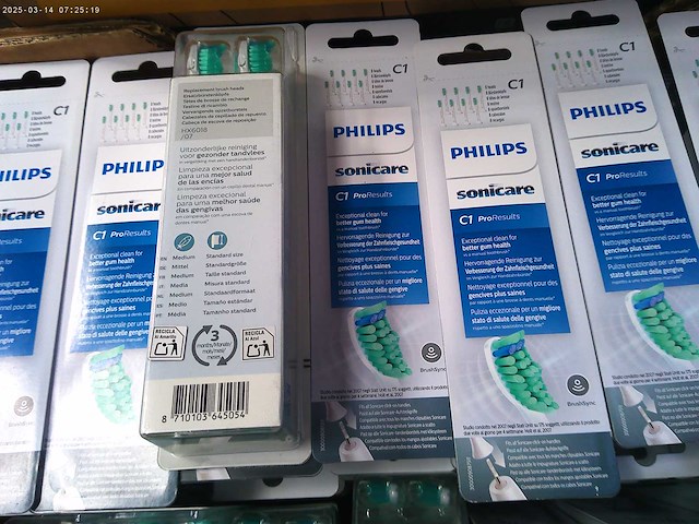 Set van 8 sonicare proresult elektrische tandenborstels - hx6018/07 - philips (x79) - afbeelding 4 van  5