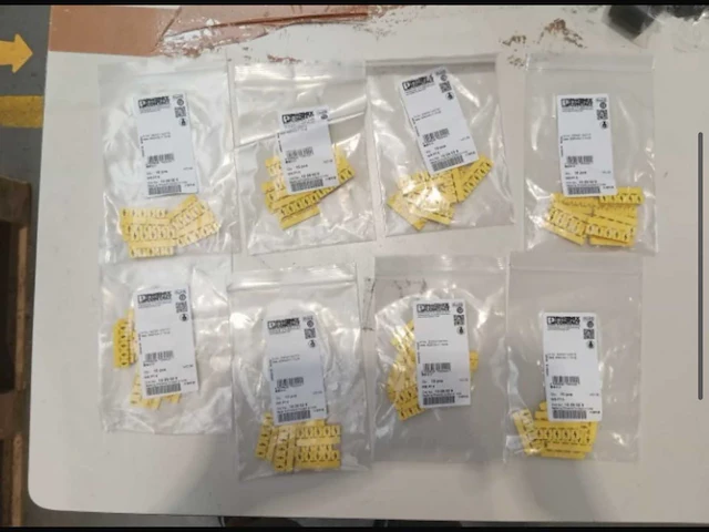 Set van 80 ws pt 6 waarschuwingslabels (80x) - afbeelding 1 van  2