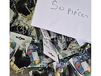 Set van 9 carnival anonymous maskers - nieuw set van 14 carnavalsmaskers - nieuw set van 5 gilles de binche-maskers - nieuw set van 3 carnavalsmaskers - nieuw set van 30 carnival pirate eye patch packs - nieuw set van 50 carnival pirate eye patch packs - nieuw set van 6 carnival pirate dive accessoirepakketten - nieuw - afbeelding 6 van  8