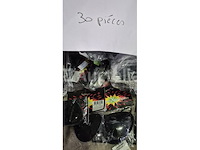 Set van 9 carnival anonymous maskers - nieuw set van 14 carnavalsmaskers - nieuw set van 5 gilles de binche-maskers - nieuw set van 3 carnavalsmaskers - nieuw set van 30 carnival pirate eye patch packs - nieuw set van 50 carnival pirate eye patch packs - nieuw set van 6 carnival pirate dive accessoirepakketten - nieuw - afbeelding 7 van  8