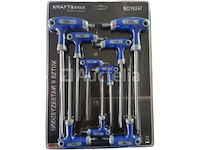 Set van 9 kraft&dele torx-sleutels - afbeelding 3 van  3