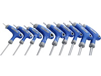 Set van 9 kraft&dele torx-sleutels - afbeelding 2 van  3