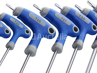 Set van 9 kraft&dele torx-sleutels - afbeelding 2 van  3