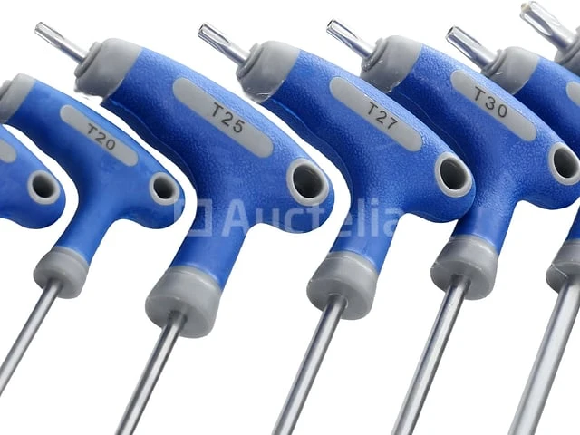 Set van 9 kraft&dele torx-sleutels - afbeelding 2 van  3