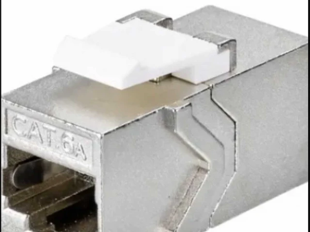 Set van 98 rj45 rechte geïntegreerde modules (98x) - afbeelding 1 van  3